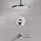 Chrome Tub and Shower Faucet Set With Rain Ceiling Shower Head